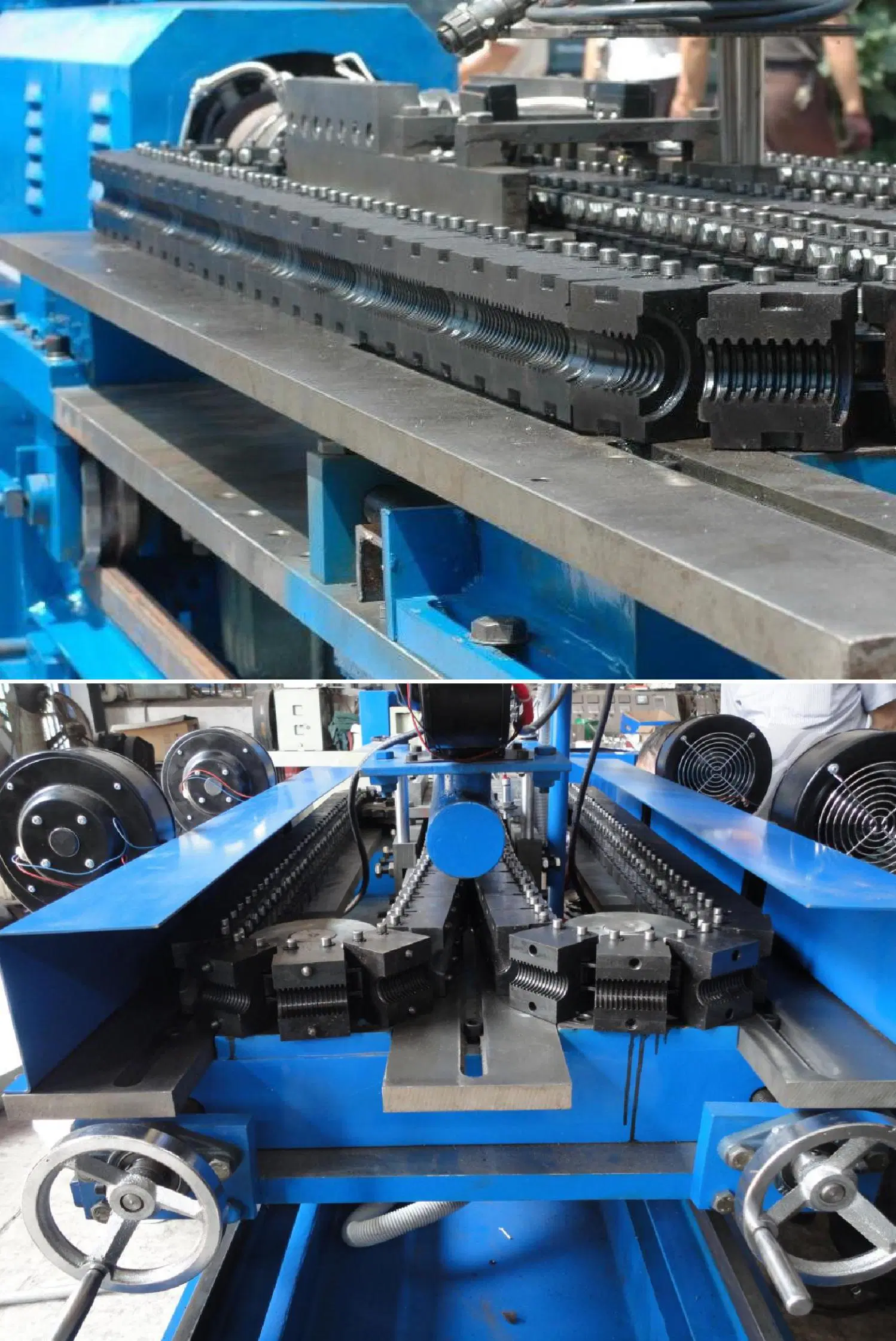 PP PE PVC Plastic Corrugated Pipe Prodution Line