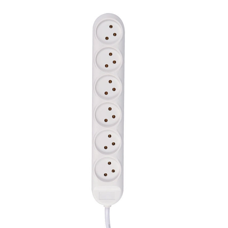 Factory Wholesale/Supplier Smart Power Strip 4way with Switch 1 1.5 2m White Hot Sell Israel Tabletop Extension Cables Socket