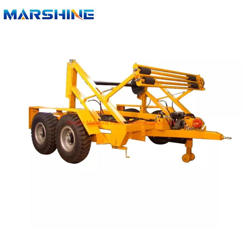 Drum Tube Trailer Max Reel Dia 3000mm Easy to Use