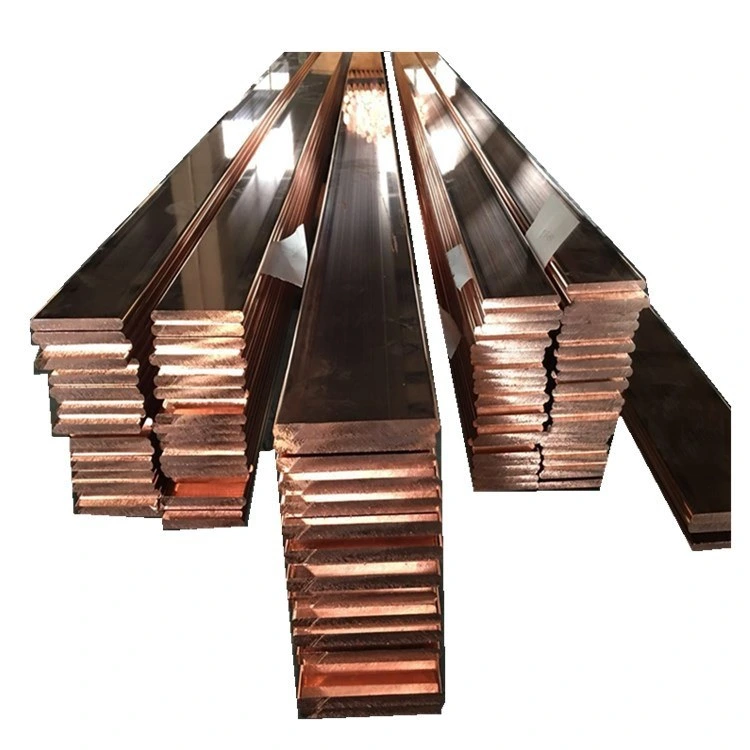 C11000 Pure Copper Flat Bar for Conductor / Pure Flat Copper Bus Bar