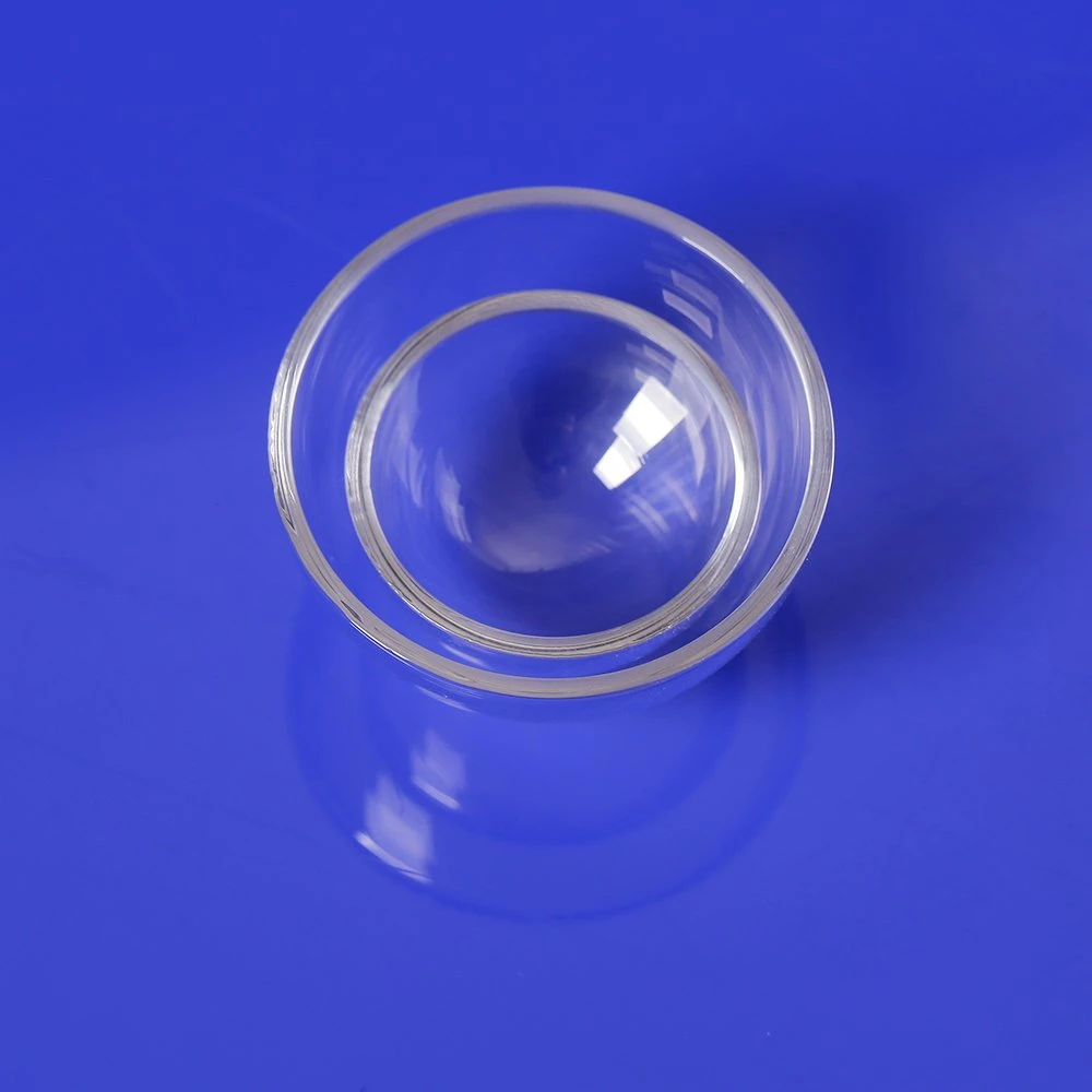 Quartz Glass Half Hemispherical Domes Cover Lens for Protection