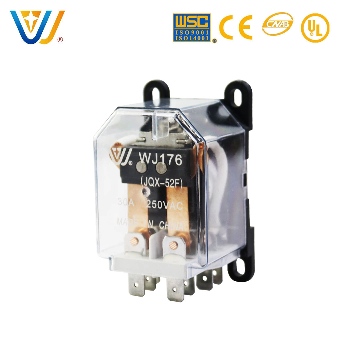 220VAC Low Power Voltage Protection Relay Voltage Protecting Switch Jqx-52f 30A