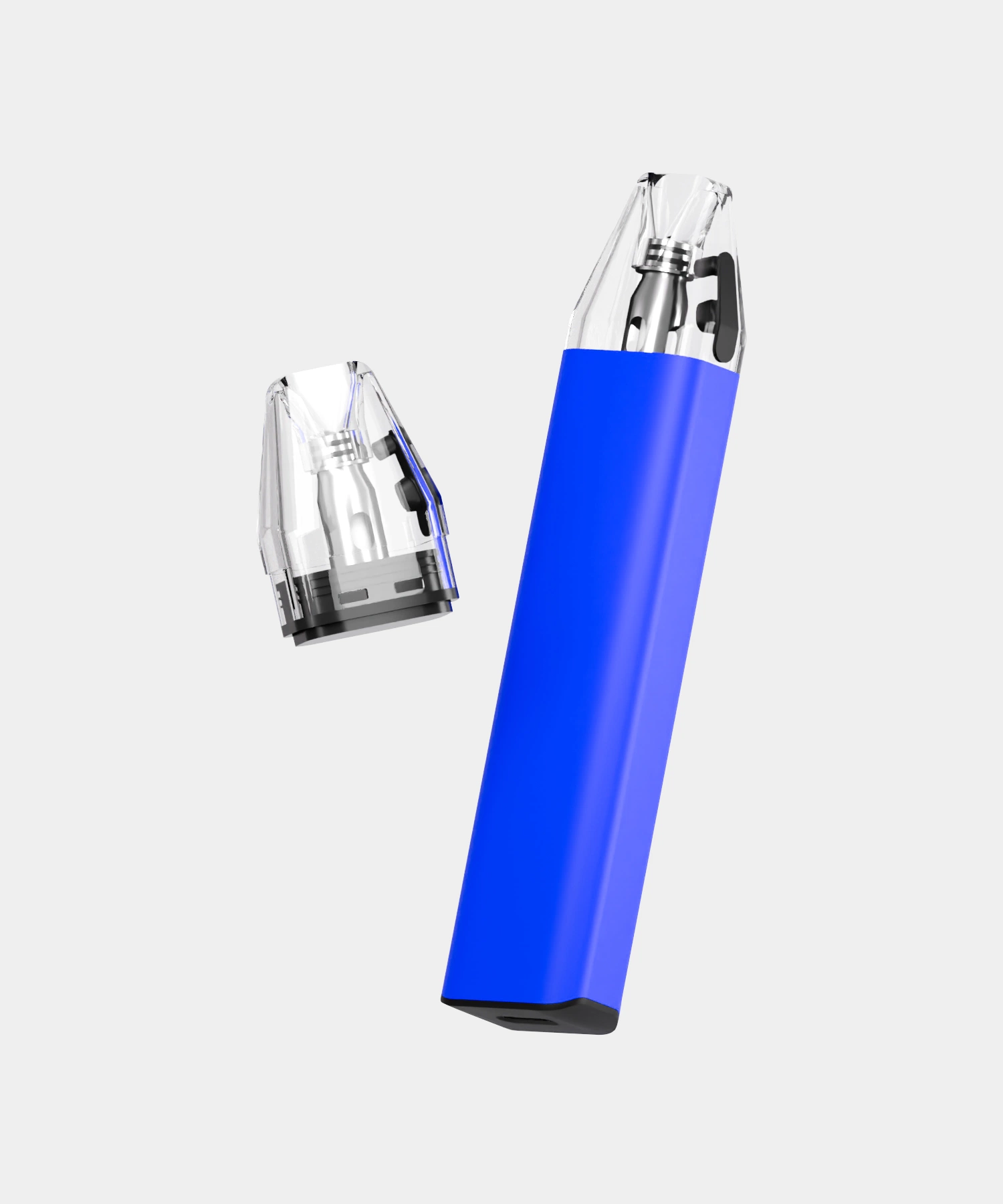 Atomiseur capacité de stockage 2 ml stylo Vape rechargeable 2 500 mAh huile de batterie E-cigarette remplie fabriqué en Chine Original OEM/ODM Vape Pot