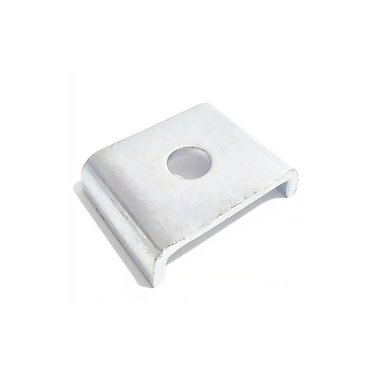 Buckle Spacers Channel Spacers Bracket Connectors Metal Q235B Buckle Channel Steel Anti-Seismic Bracket Baseplates Spacer