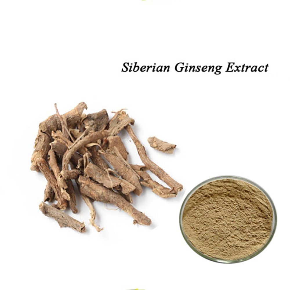 Herbway Natural Plant Extract Power Health Ingredient Improve Memory Siberian Ginseng Extract for Health Care Tonifying Qi and Essence Strengthening Tendons