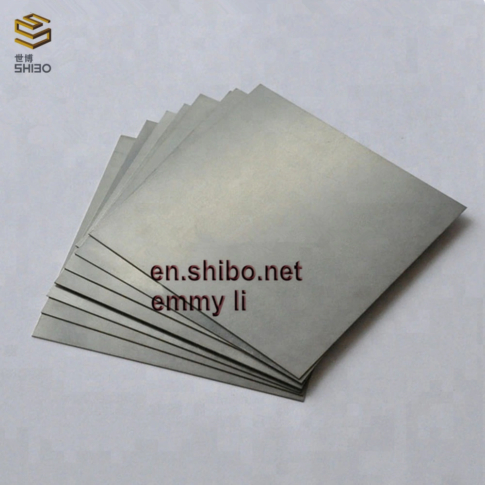 Most Reliable Tungsten Nickel Iron Alloy Plate W-Ni-Fe Sheet