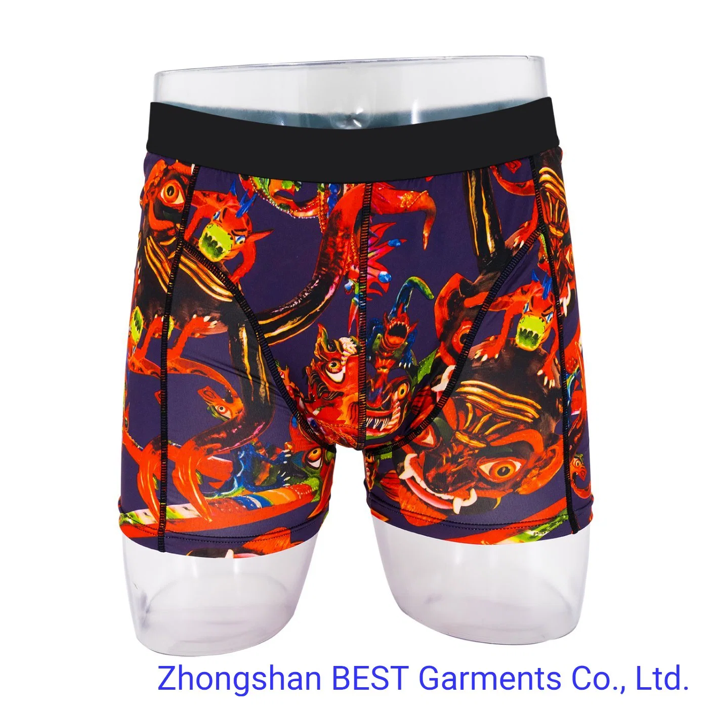 Design de algodão boxeador de moda homens Cuecas Boxer Curto