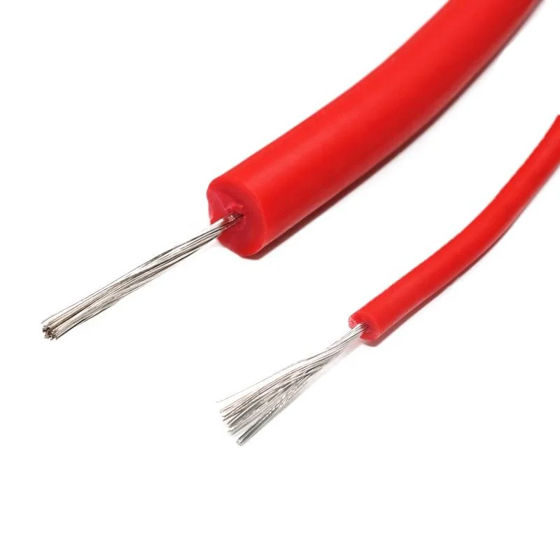 Tinned Silver or Nickel Copper Conductor Silicone Insulated Wire UL3529 600V 150V for Home Appliance 600V Insulated Fiexible Wires