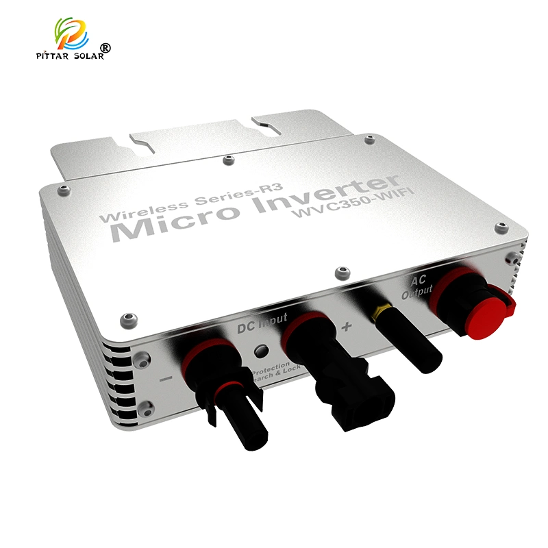 Solar MPPT Micro Inverter System Auto 350W for on Grid PV Power Match Wide Voltage Waterproof