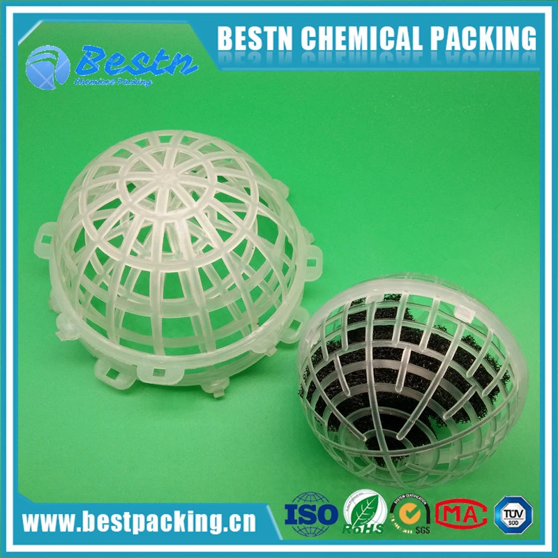 56 mm Bioballs Plastic Float Bio Ball Price Suspended Ball