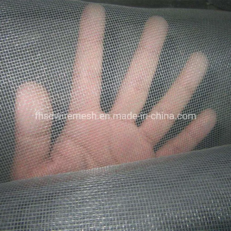 Black Fiberglass Wire Mesh Mosquito/Insect Screen Mesh