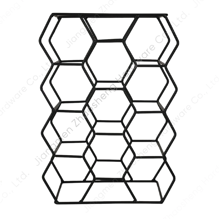Wabenplatte Metall Dekorativen Aufbewahrungsständer Wein Flaschenhalter
