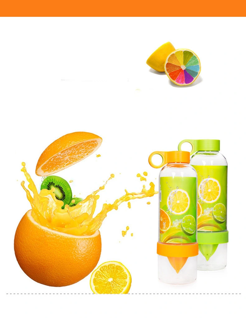 Sport Health Lemon Cup Fruit Infusing Infuser Lemon Water Bottle