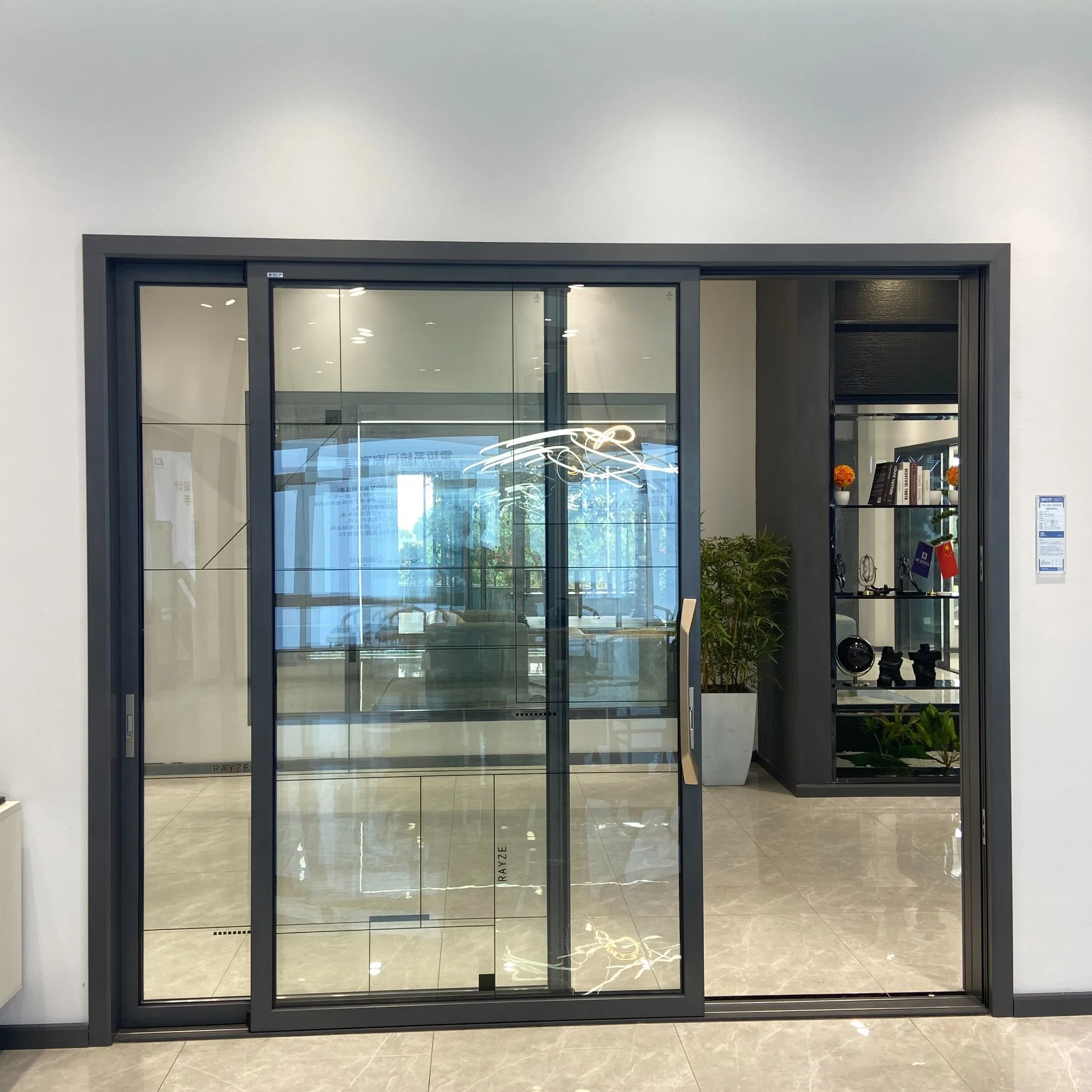 Aluminum Min Order Glass Door Sliding Aluminium Door