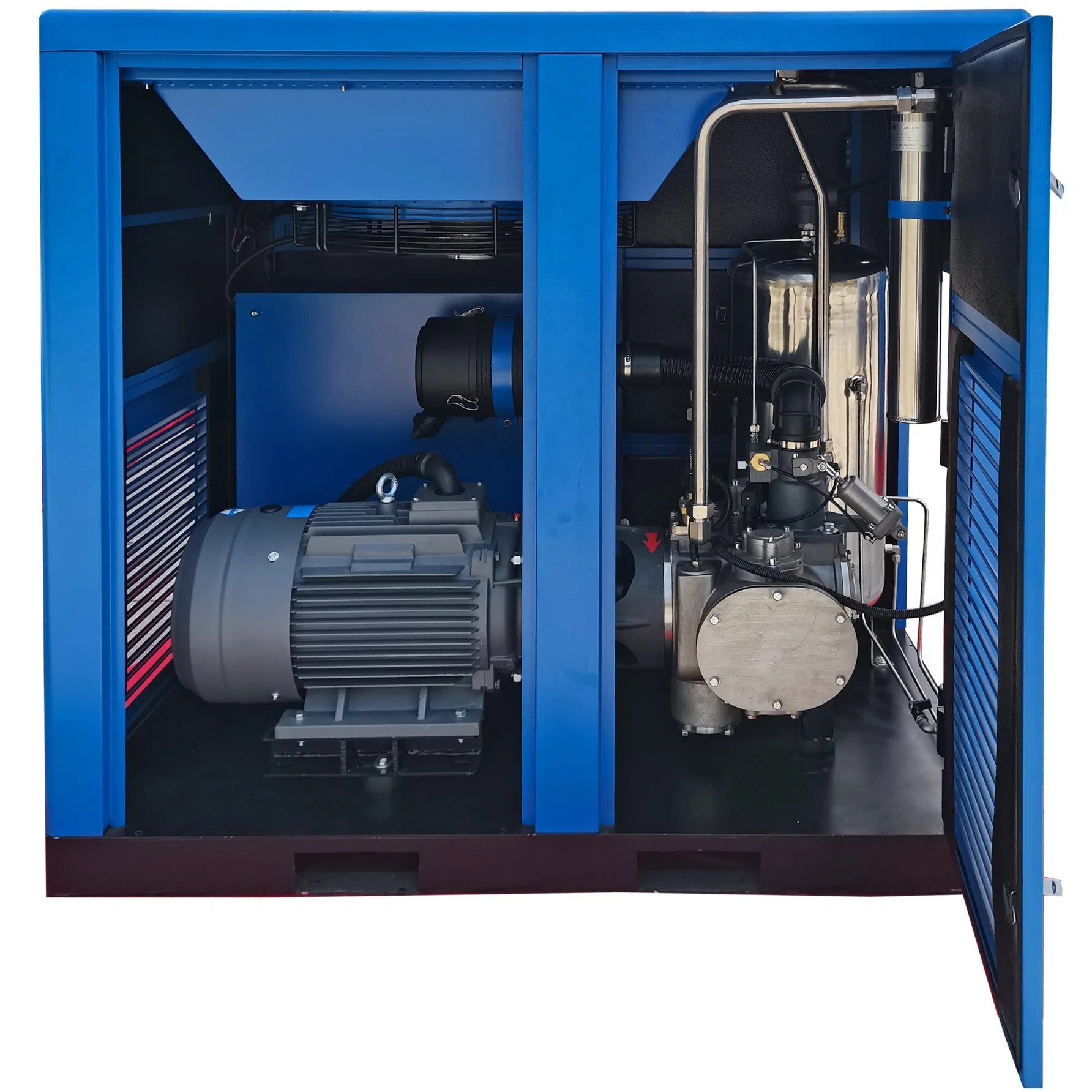 Linghein Free Oil Energy Saving Low Pressure Oil Free Screw Air Compressor