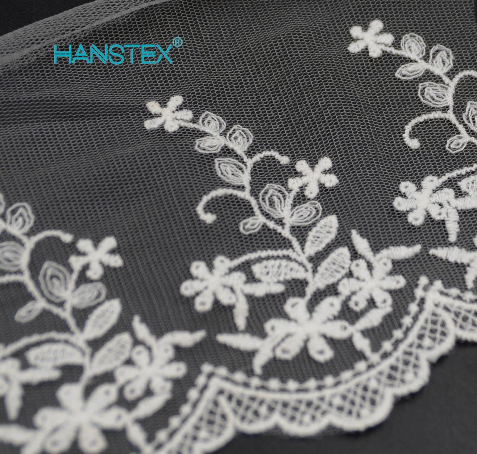 Hans Easy to Use Eco-Friendly Lace Fabric Embroidery Stone