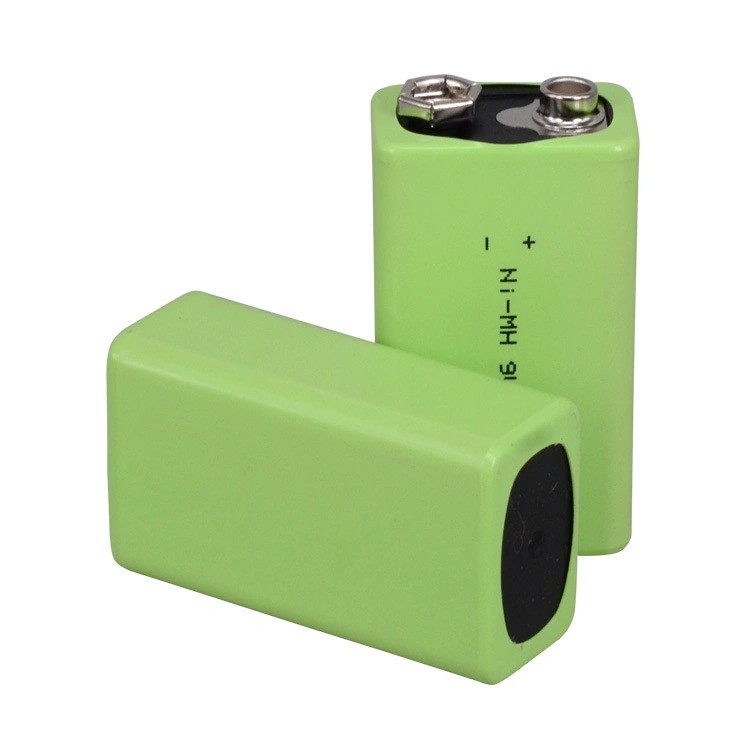 Manufacture Price Ni-MH 9V Rechargeable Battery 160mAh for Instruments Camera Microphone E-Toys Player