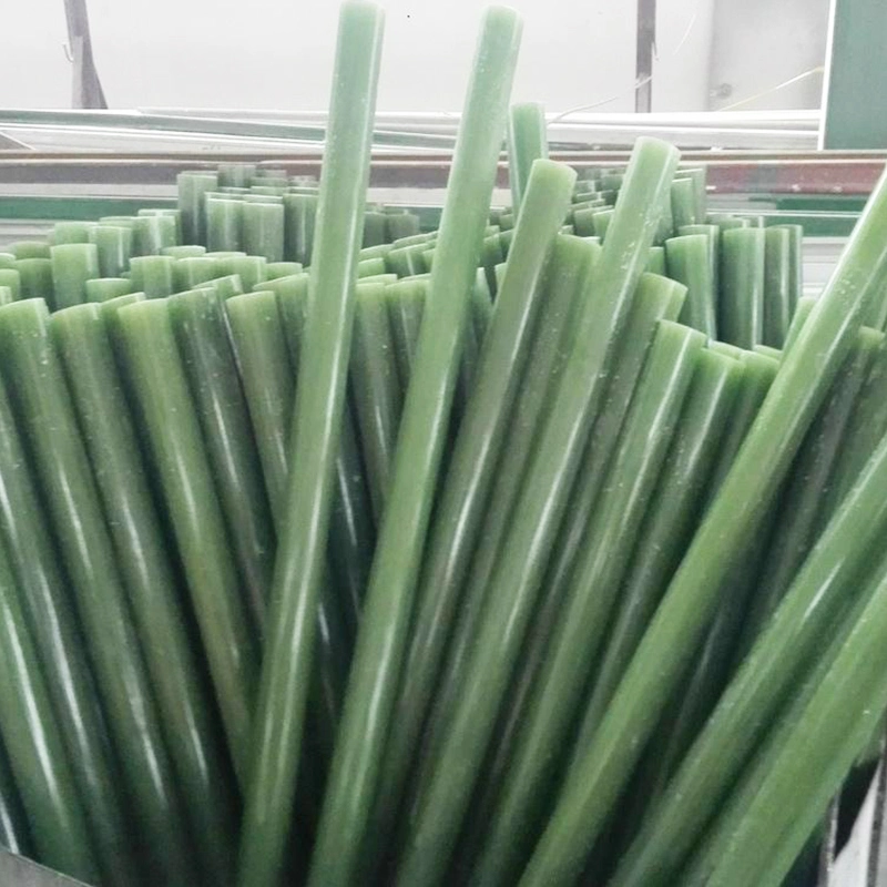 Anticorrosive Toughness Strength 1-25mm FRP Column Glass Fiber Pultrusion Bar