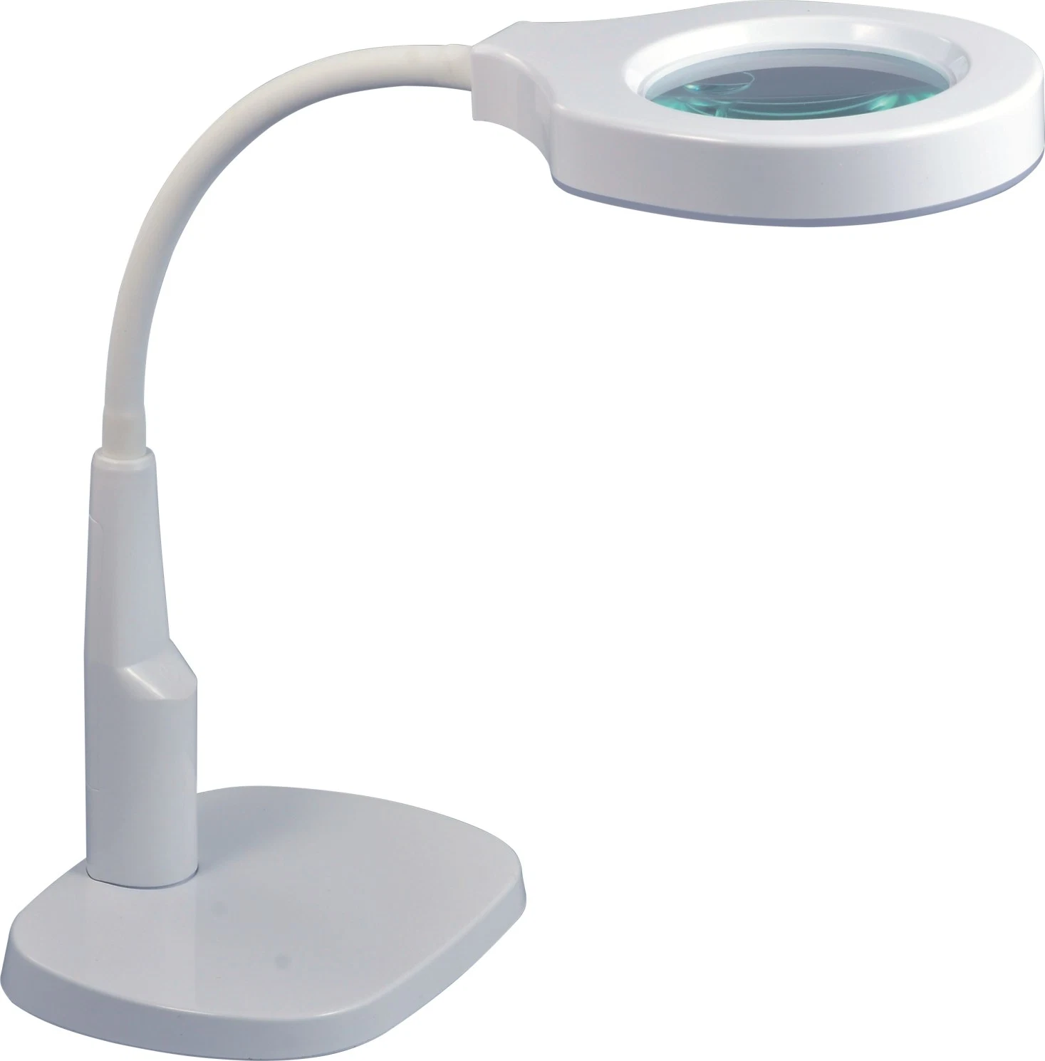 2 In1 Dimmable LED Table-Clamp Table Lamp Magnifier Working Inspection Magnifying Lamp
