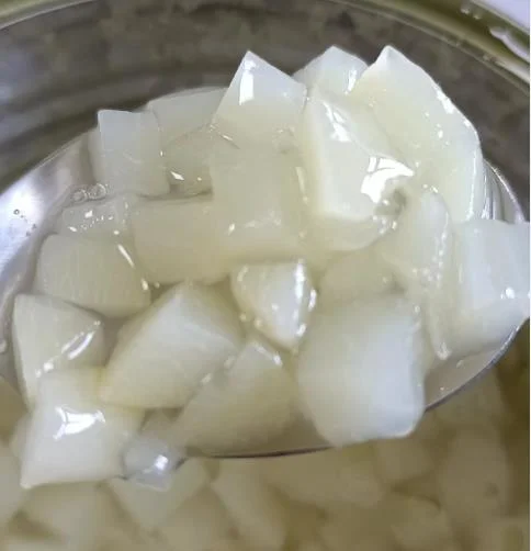 Boîte de dés de glace blanc dans sirop 5*5mm pour le lait Ajout de fruits à thé