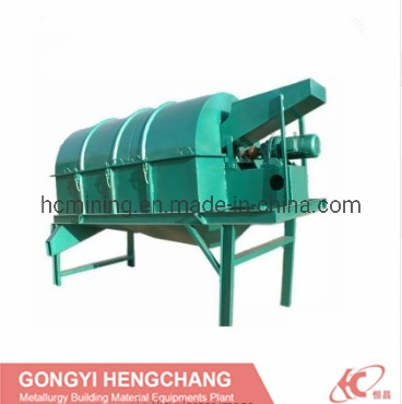 Rotary Type Biomass Wood Chips Quartz Sand / Garbage Trommel Screen