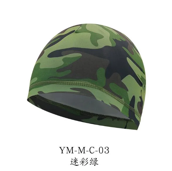 Camouflage Printing Cooling Cycling Beanie Cap Hat Custom Wicking Sport Skull Cap Bandana Hat