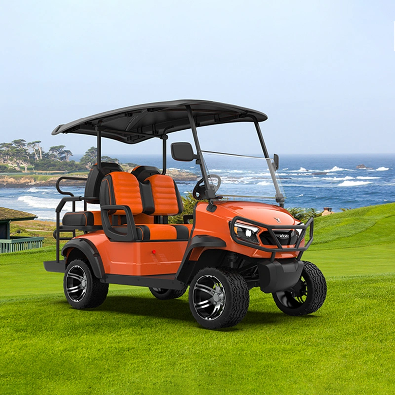 Suspensión de la independencia Blue Street Legal Golf coches para la venta eléctrico Carros de Golf 4 asientos Kinghike Golf Cart