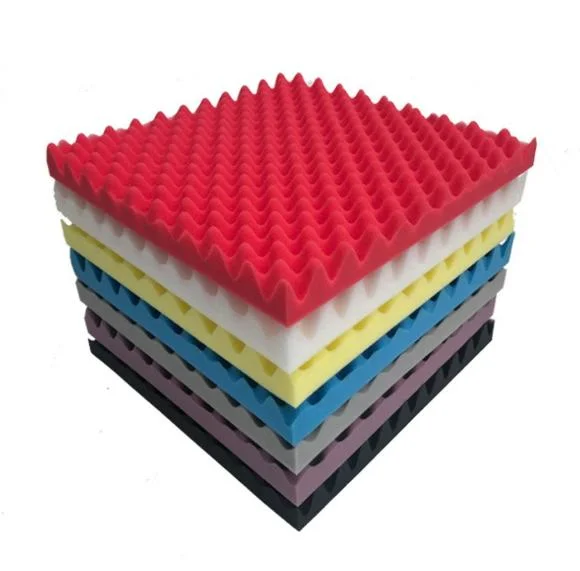 Wallpaper Soundproofing Foam 3D Panel Sound Pyramid Sound Absorption Foam Acoustic Panel for Studio Office Soundproof