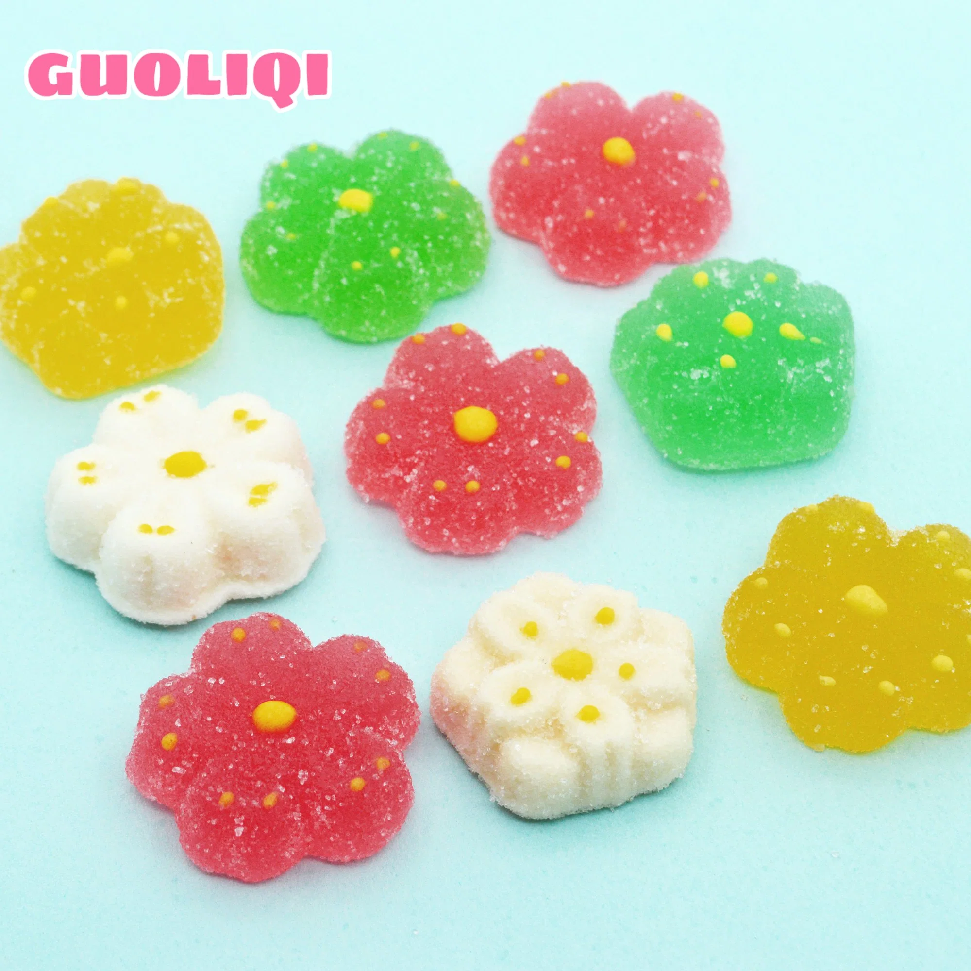 OEM Azucarado Permen Jelly Kiloan / Permen Jeli / Permen Jelly Lunak Jelly Gummy Candy