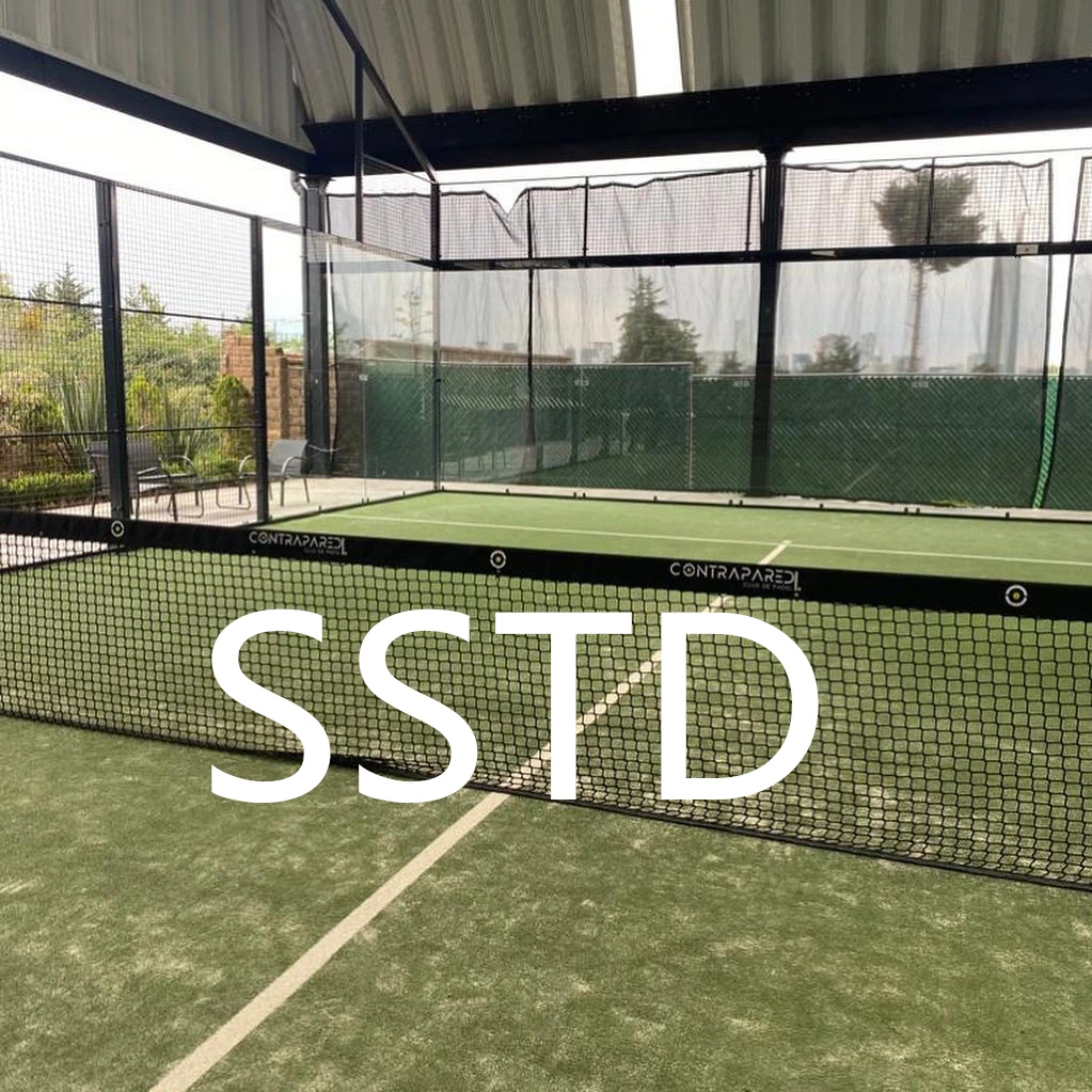 Sstd Paddle Court Supplier Panoramic Paddle Tennis with Cover Padbol Court Roof Tennis Court Cover