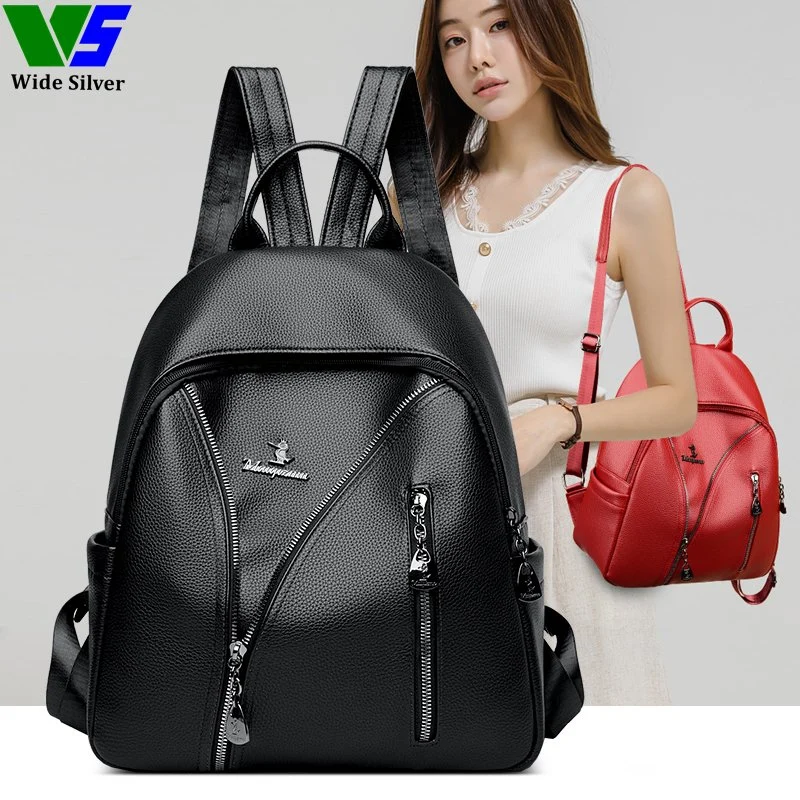 Breite Silber Rucksack Mochila PARA Dama Cheer Rucksack Brand Tasche Mochila Quechua