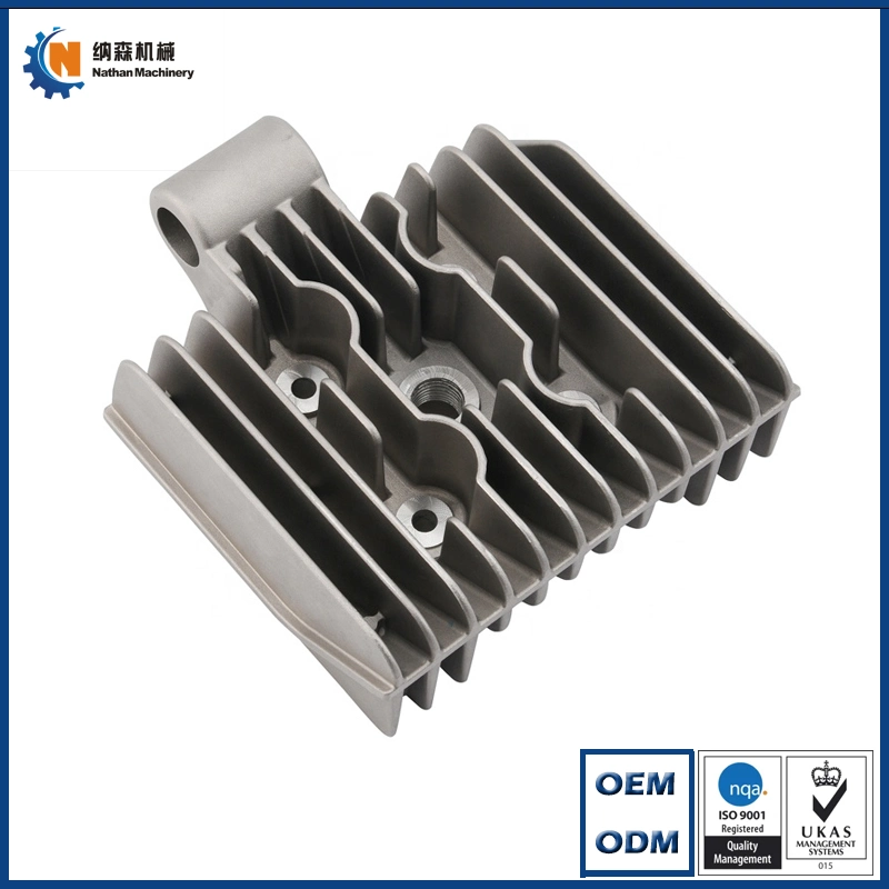 LED Lighting Industry Aluminum Light Holder Aluminum Alloy Die Casting Part with Sand Blasting