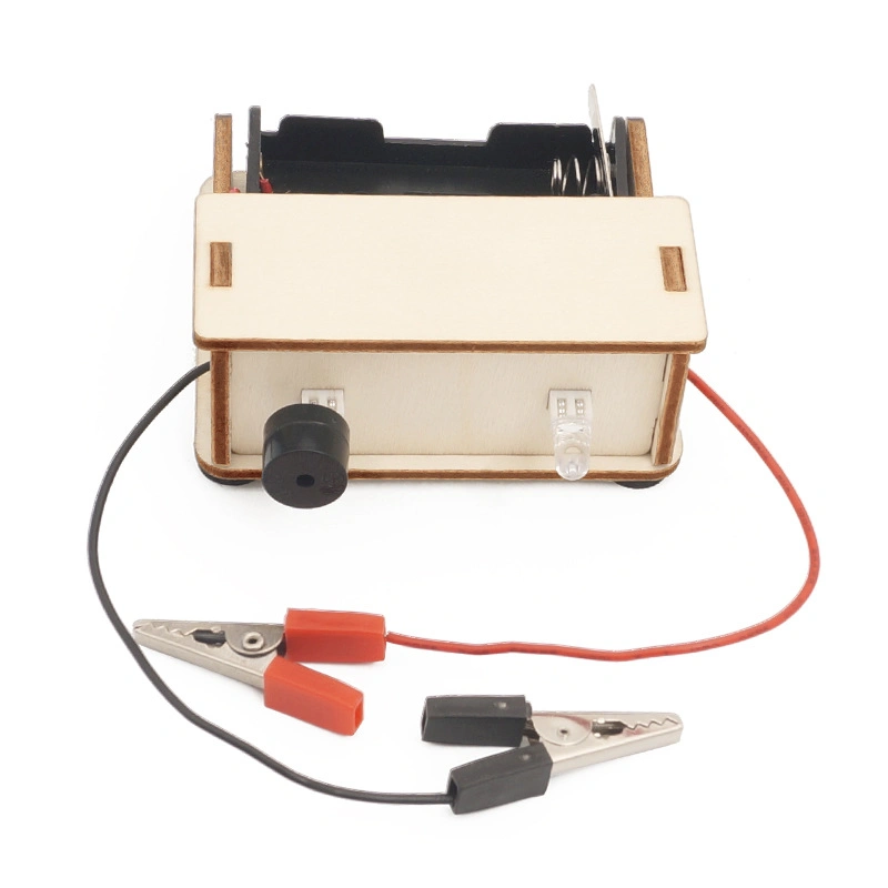 Hölzerne Entwicklung Detektor Physik Elektrisches Experiment Lehrmaterialien Science Spielzeug Für die Schule