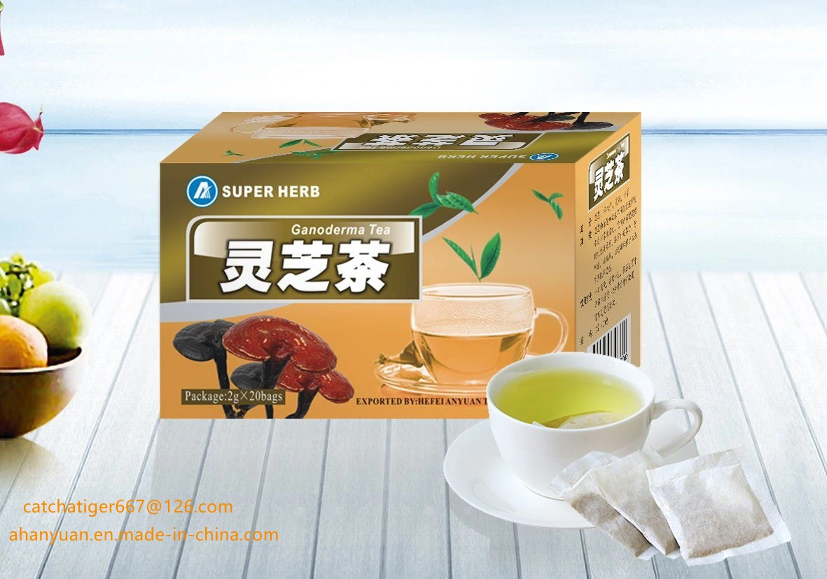 Ganoderma Tea Pure Natura Herbal Anti-Fatigue Improve Immunity Organic Green Tea