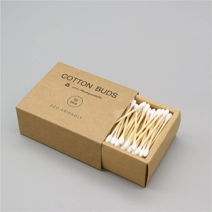 Eco Friendly Bamboo Cotton Buds 200units Pack