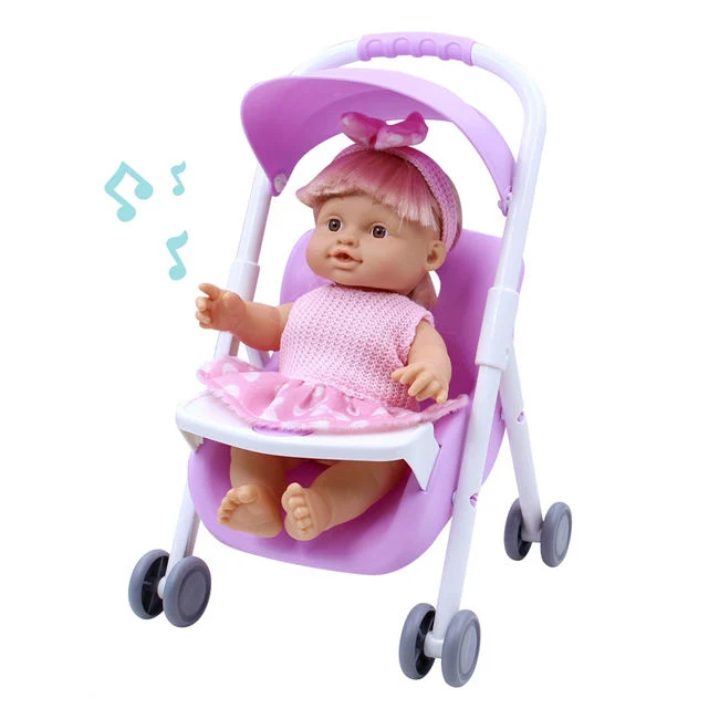 Kids Walker Stroller Toy Drinking Water Reborn Doll Cute Reborn Baby Doll