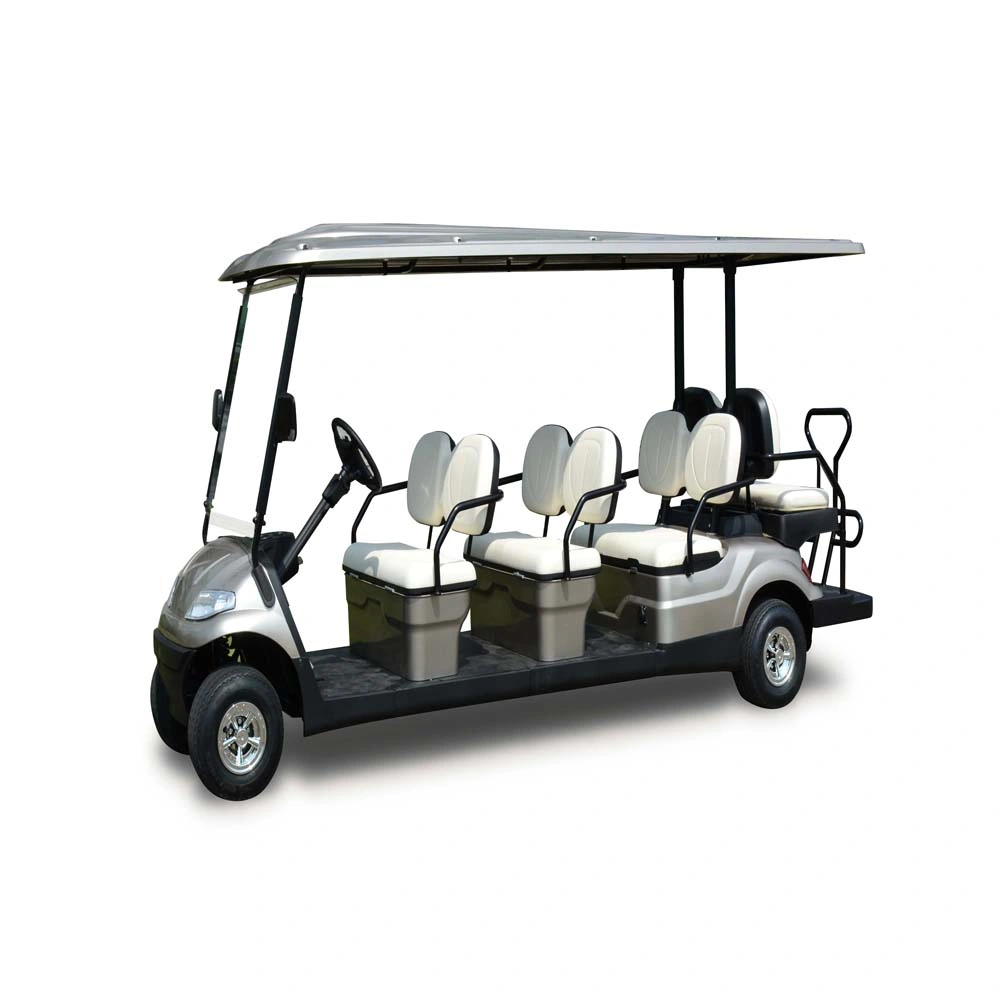 8 Passenger Electric Sightseeing Bus Golf Electric Sightseeing Car with CE Certificate