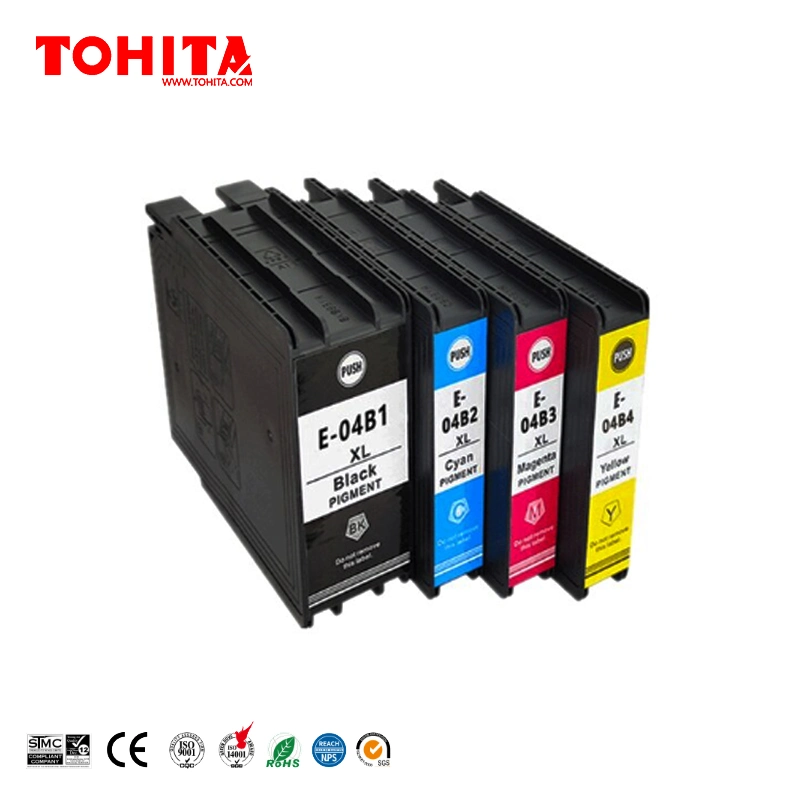 Ink Cartridge T04b1 T04b2 T04b3 T04b4 C13t04b140 C13t04b240 C13t04b340 C13t04b440 for Epson Wf-C8190 8690 8100 8190 Tohita