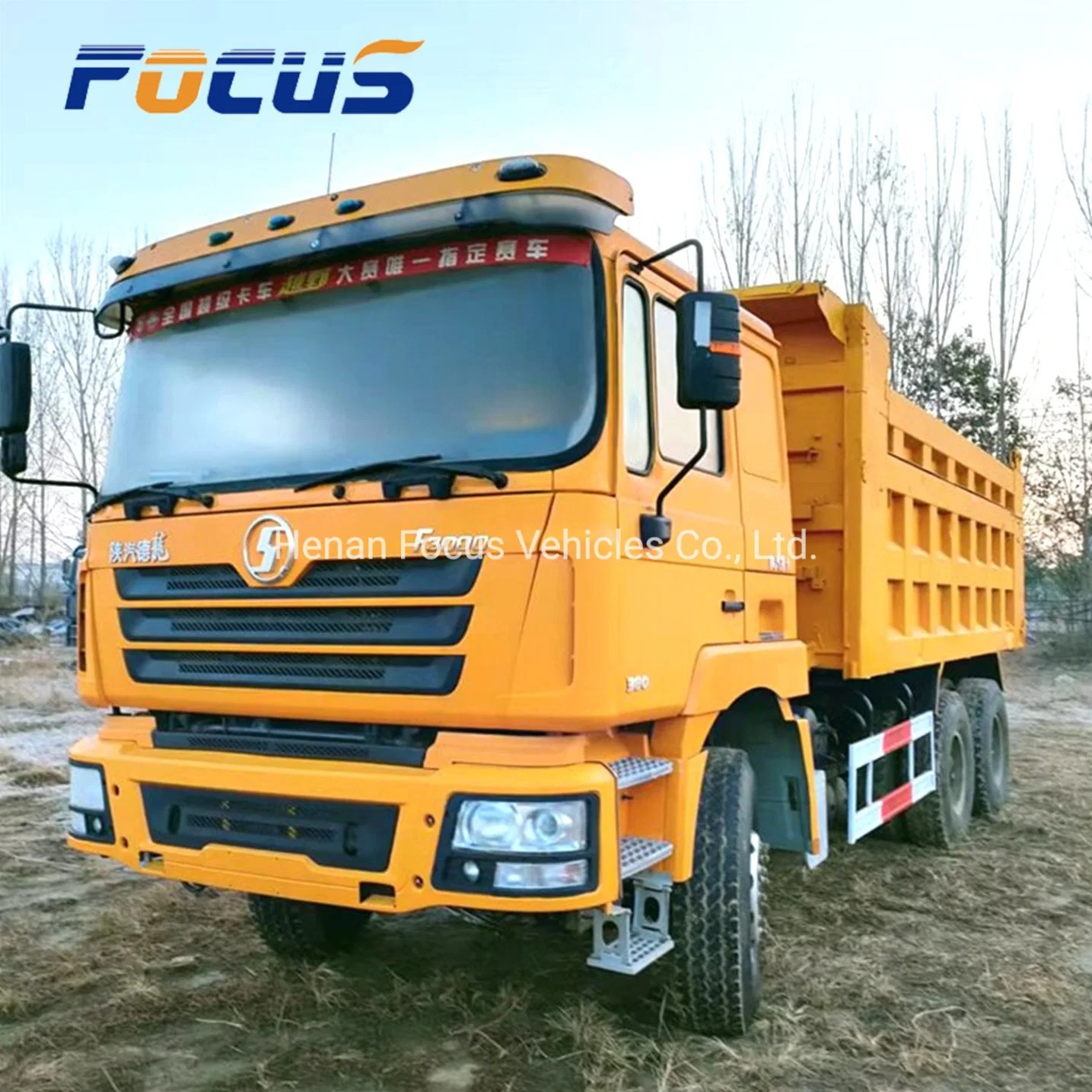 Used Construction Equipment Shacman F3000 6*4 Heavy Duty Dump Truck Tipper Truck in Stock