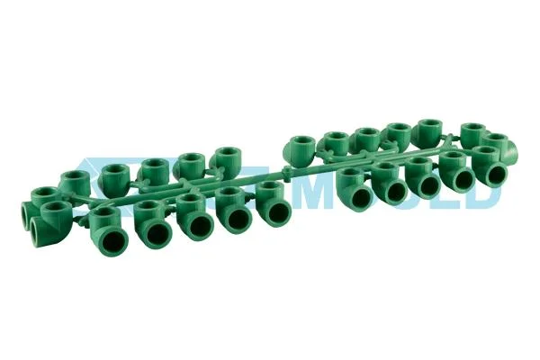 PPR Plastic Injection Water Supply Pipe Fitting Moulding