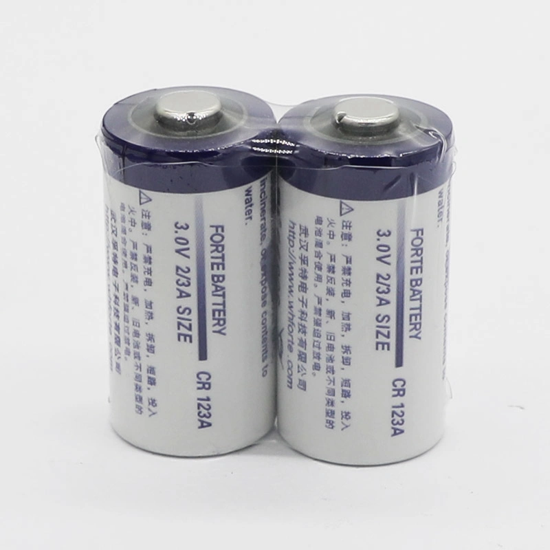 Popular Camera Used Battery 3.0V Cr123A Cells