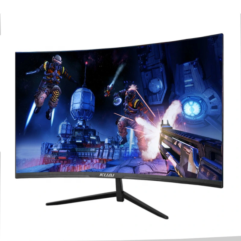 27 بوصة عالية الوضوح بالكامل 1920 × 1080 1500r منحنى ألعاب الكمبيوتر مراقبة AMD FreeSync Premium 165Hz Refresh 1ms (VRB) Zeroframe Design شاشة كمبيوتر الألعاب