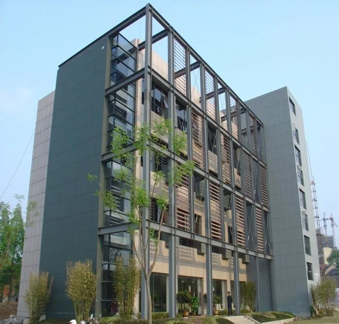 Construction Prefabricated High Rise Steel Structure Hotel Building