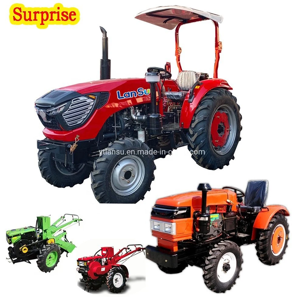 Farm gebraucht 2WD 4WD Farm Traktor mit Front End Lader Und Baggerpreis