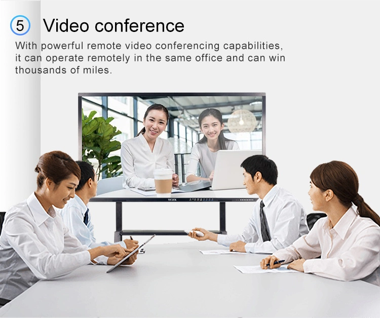 86 Inch Multi Touch Screen Interactive Board Meeting Room White Board for Conference