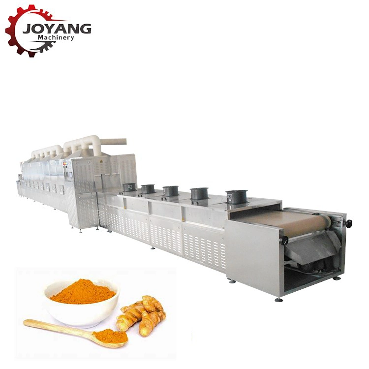 Spice Seasoning Turmeric Chilli Black Pepper Powder Processing Sterilization Microwave Dryer Machine