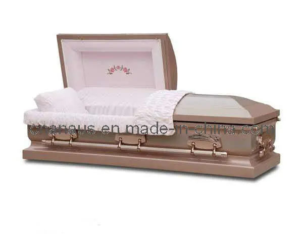 Us Style Stainless Steel Casket for Funeral Supply