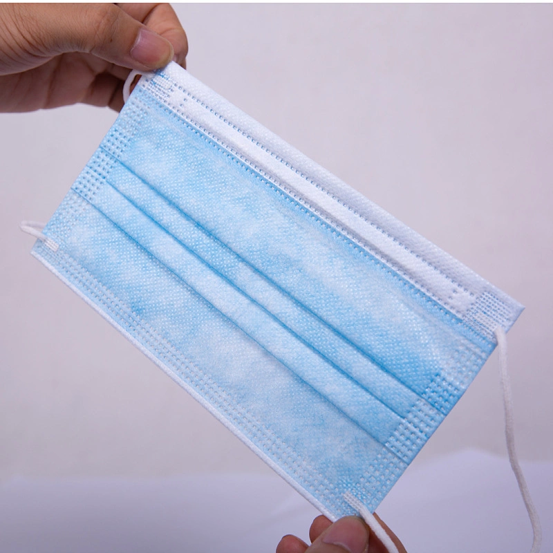 Earloop 3 Ply Non Woven Disposable Face Mask for Home Use