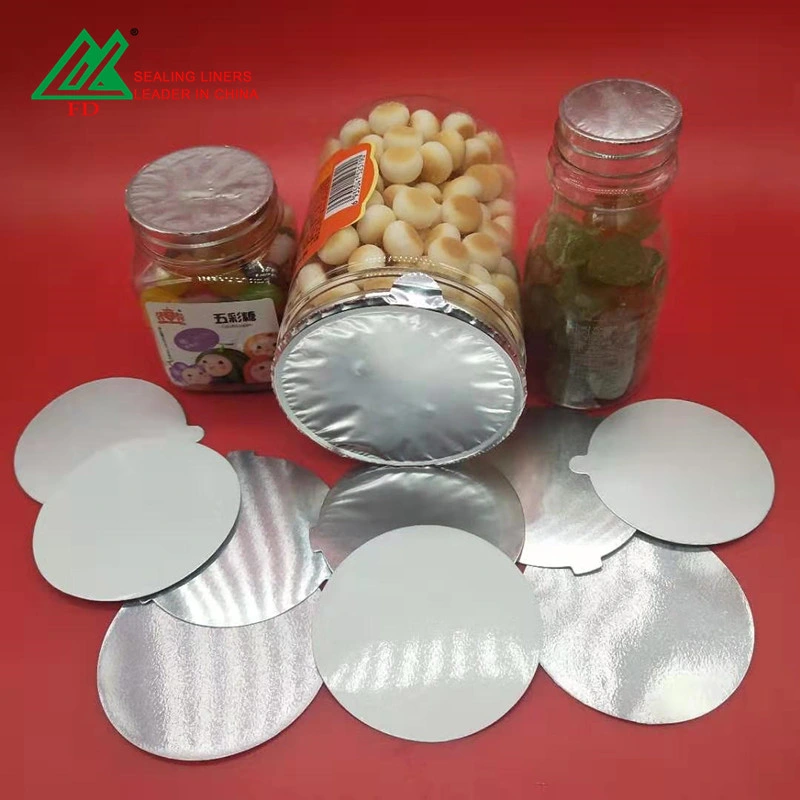 Induktions-Aluminium-Folie Flasche Entlüftungskappe Kunststoff Flasche Dichtfutter Lebensmittelverpackungen
