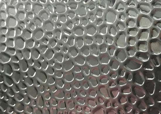 Chapa de aluminio de la verja/placa de aluminio de la verificador/hoja de aluminio de la comprobación/hoja de aluminio emboscada